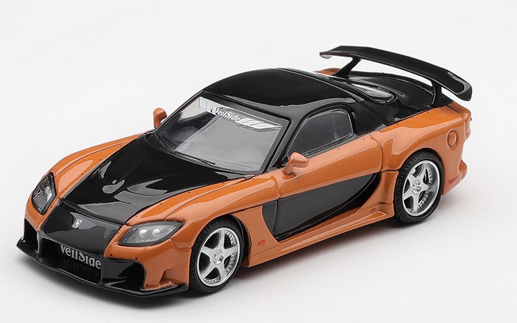 Mini GT Mazda RX-7 VeilSide Fortune Fast and Furious MGT01251-BL