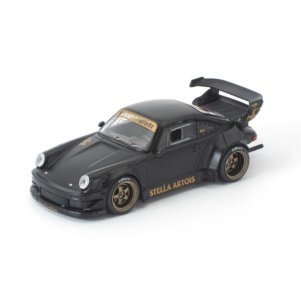 Pop Race RWB Porsche 930 Matte Black Stella Artois PR640468
