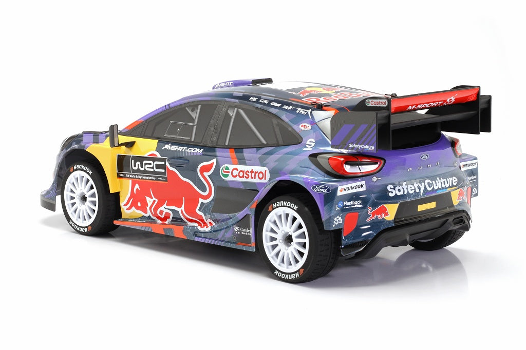 CEN 9001 2025 Ford Puma Rally1 rear three-quarter view
