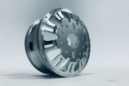 CEN CKD0652 silver rear dually wheel view 2