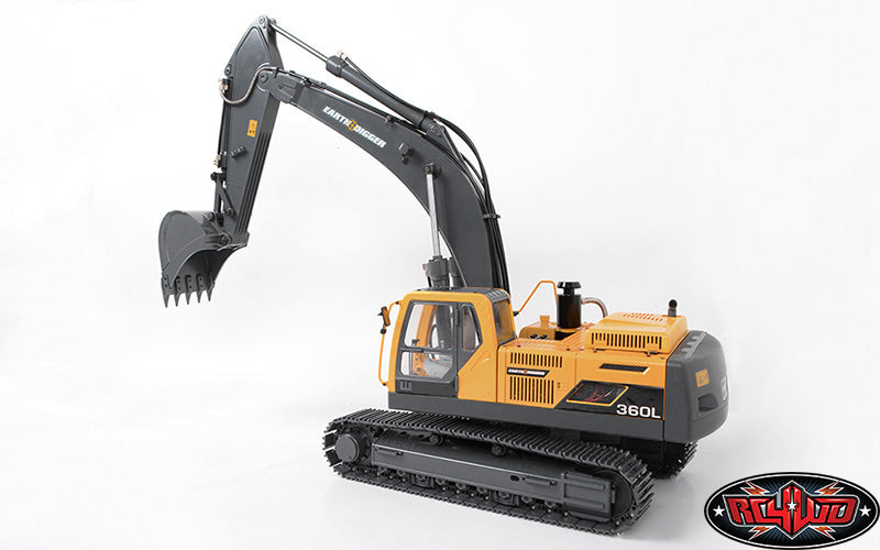 RC4WD Earth Digger 360L Hydraulic Excavator Yellow
