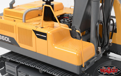 RC4WD Earth Digger 360L track and undercarriage detail