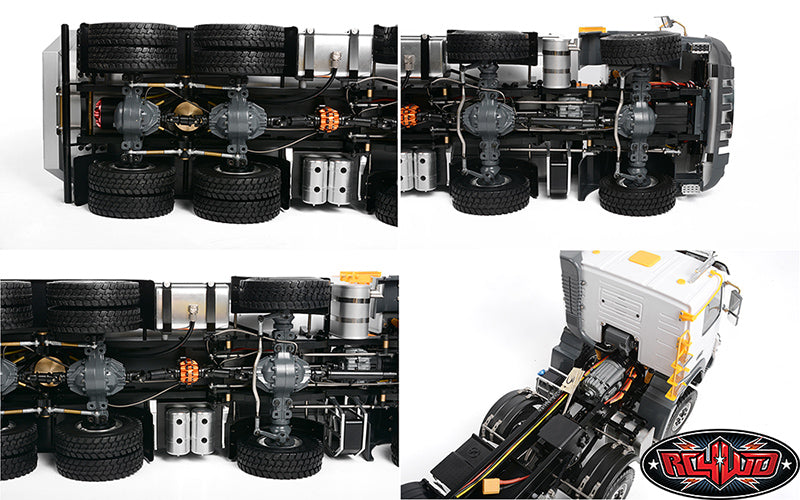 RC4WD Armageddon FMX drivetrain detail