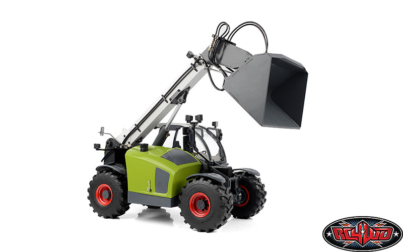 RC4WD Grabber telescopic forklift working view
