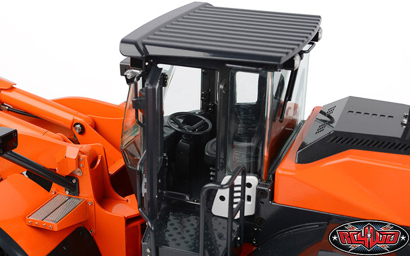 RC4WD Earth Mover ZW370 hydraulic system view
