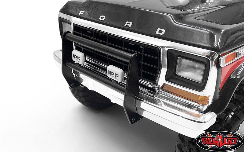 RC4WD Front Light Guards complete installed D90 example