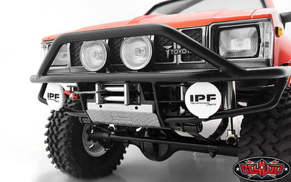 RC4WD Rough Stuff bumper installed with scale accessories