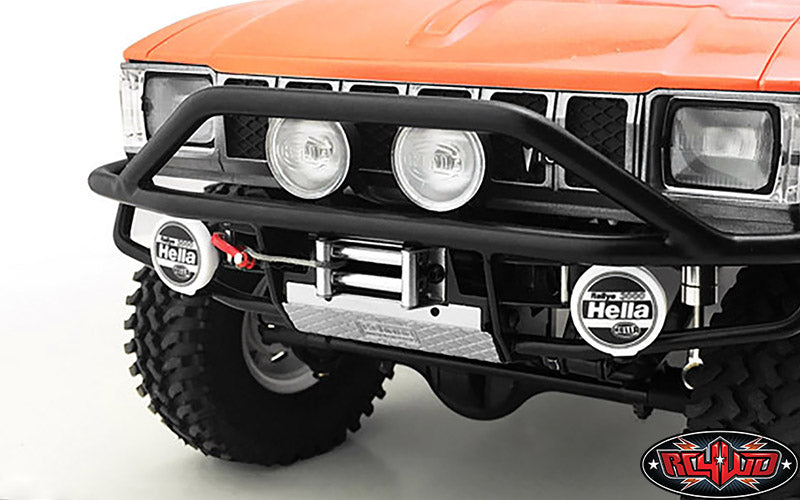 RC4WD Rally 3000 Hella Lights installed Trail Finder 2 example