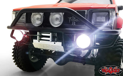 RC4WD Rally 3000 Hella Lights complete installed example