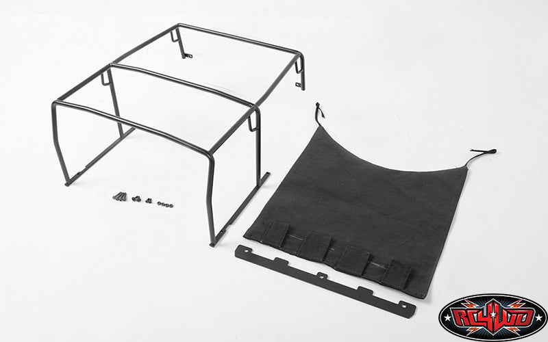 RC4WD Tube Roll Bar installed on Gelande II Cruiser