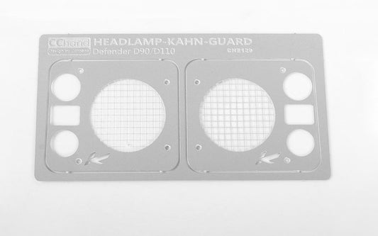 Kahn Style Front Lamp Guard for D90/D110 Bodies (Silver)