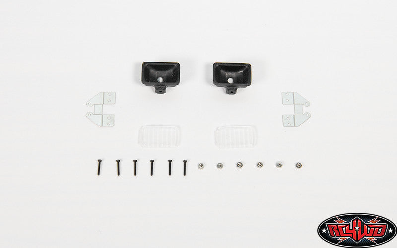 RC4WD 1/10 Square Light Pods mounting detail