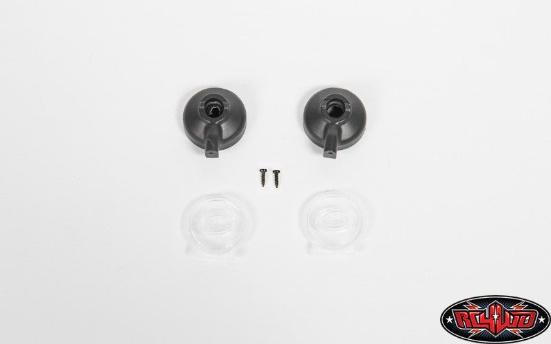 RC4WD Hella Style Round Lights mounting detail