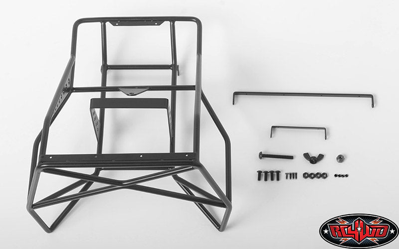 RC4WD Metal Rear Bed Style B installed on Axial SCX10