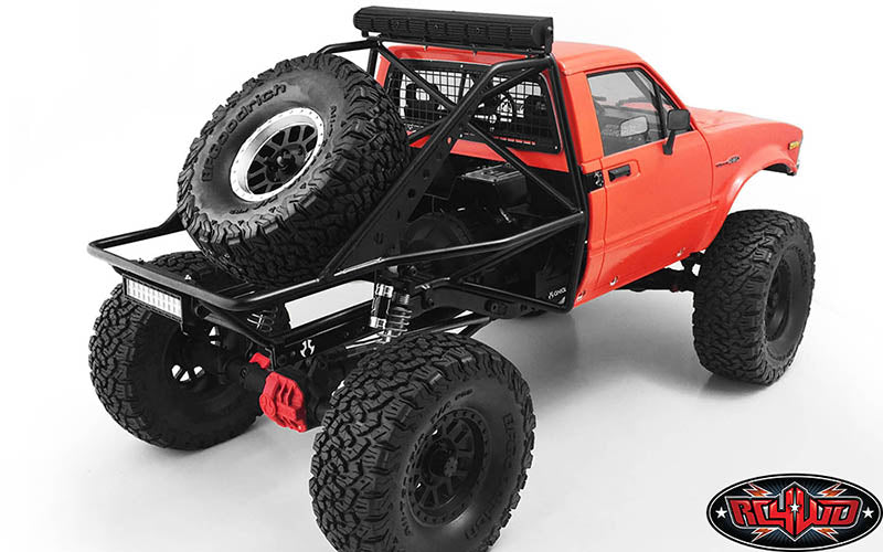 RC4WD Metal Rear Bed Style B complete installed example