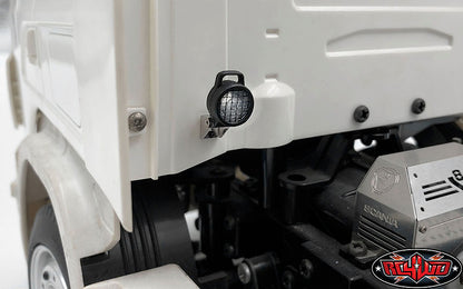RC4WD Work Lights installed on Tamiya Scania