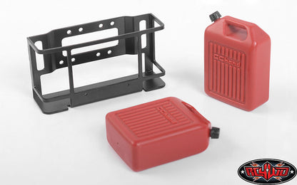 RC4WD 1/10 Dual Portable Jerry Cans with Mount