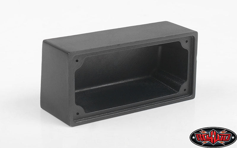 RC4WD 1/10 Subwoofer stainless decorative plate detail