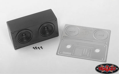 RC4WD 1/10 Subwoofer installed detail