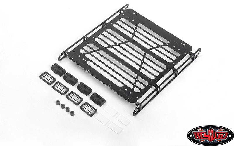 RC4WD Adventure Steel Roof Rack with Front and Rear Lights for Mercedes-Benz G 63 AMG 6x6