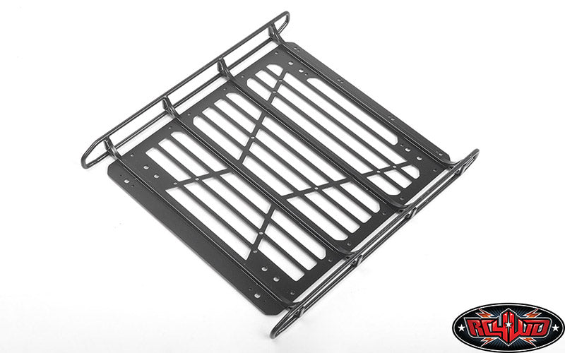 RC4WD Adventure roof rack front and rear light detail