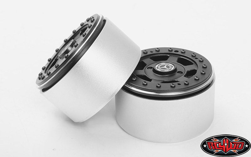 RC4WD TNK 2.2 beadlock wheel brake disc installed detail