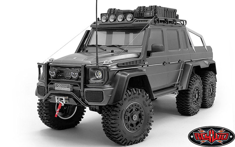 RC4WD 1/10 Magnetic Portable Jerry Can Set installed on scale truck
