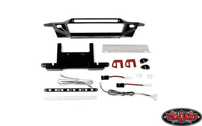 RC4WD Rook Metal Front Bumper with LED for Traxxas TRX-4 2021 Bronco