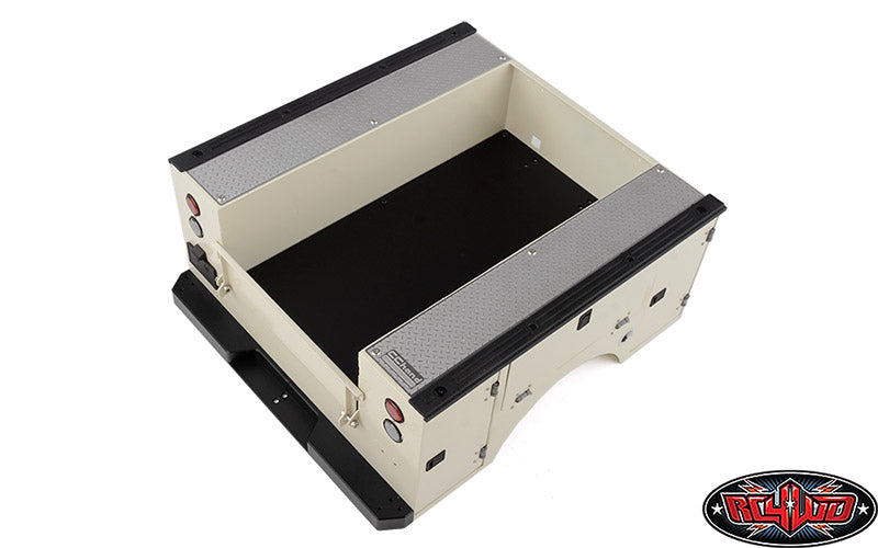 RC4WD K10 Utility Bed compartment and door detail