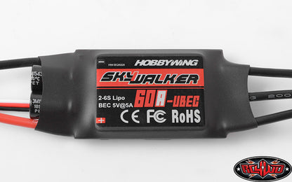 RC4WD Earth Digger 4200XL High Voltage Brushless ESC wiring detail