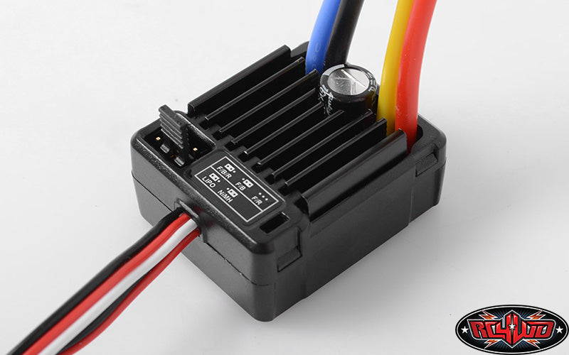 RC4WD Earth Digger 4200XL Brushed ESC wiring detail