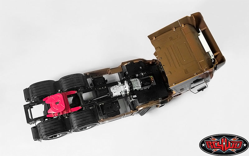 RC4WD EcoDrive CVT installed chassis example