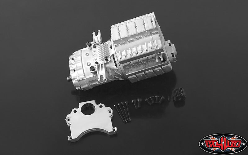 RC4WD EcoDrive CVT installed motor example