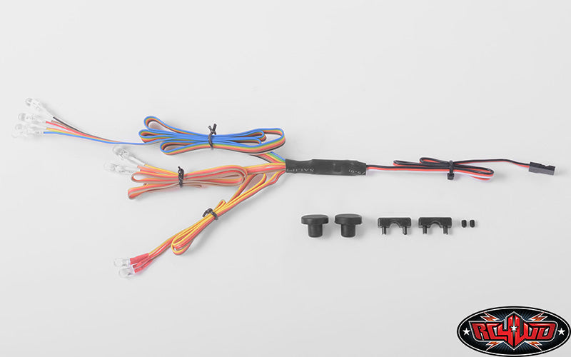 RC4WD Earth Digger 360L Light System rear lighting example