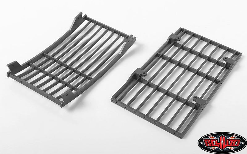 RC4WD Earth Digger 360L cab screens detail