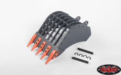 RC4WD Skeleton Bucket installed construction example