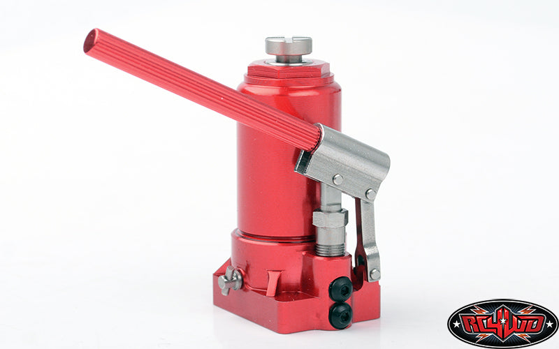 RC4WD JDM Hydraulic Bottle Jack lifting range detail