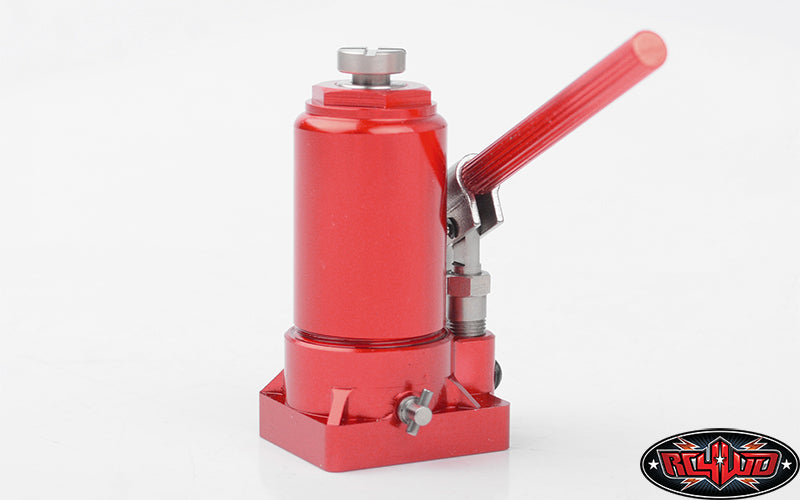 RC4WD JDM Hydraulic Bottle Jack functional lifting example
