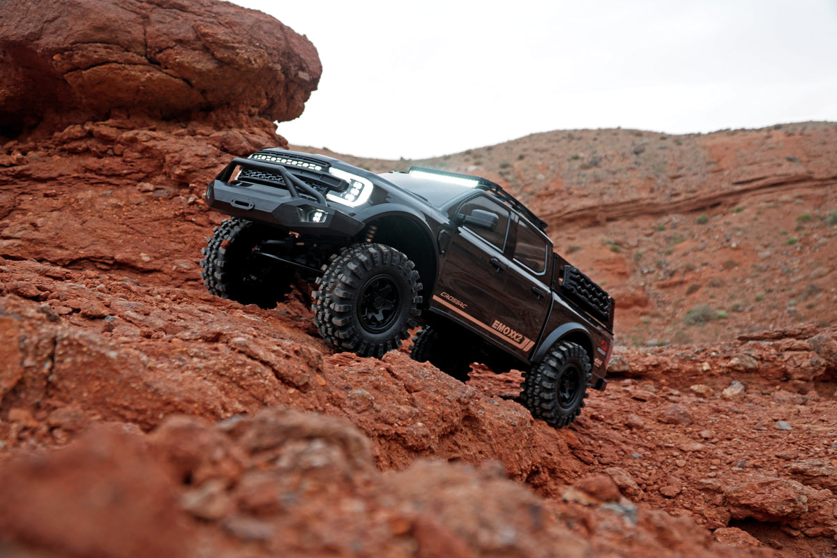 CROSSRC EMO XX2 1/5 brushless crawler off-road action view