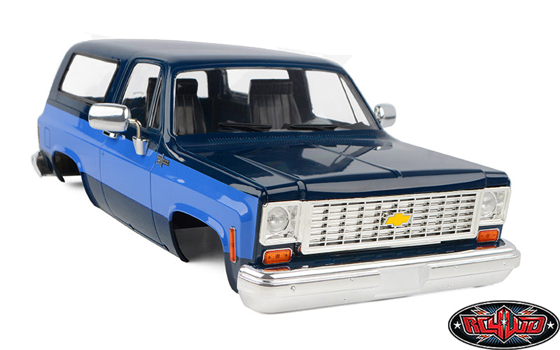 RC4WD Chevrolet Blazer Hard Body Complete Set Navy Blue