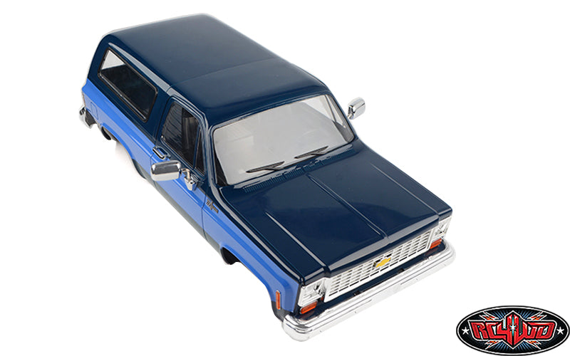 RC4WD Chevrolet Blazer Hard Body Navy Blue exterior detail