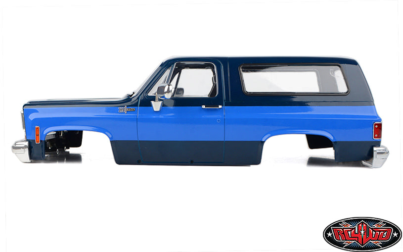 RC4WD Chevrolet Blazer Hard Body Navy Blue detail