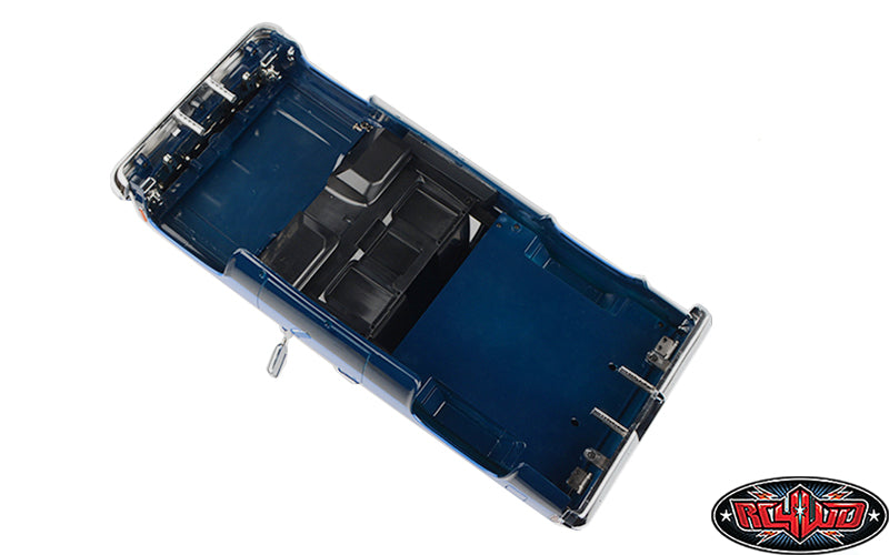 RC4WD Chevrolet Blazer Hard Body Navy Blue interior detail