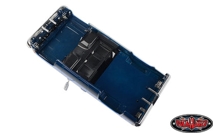 RC4WD Chevrolet Blazer Hard Body Navy Blue interior detail