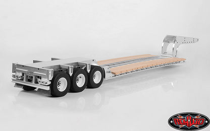 RC4WD 1/14 Lowboy Trailer extended deck view