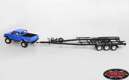 RC4WD BigDog boat trailer towing example with Trail Finder 2