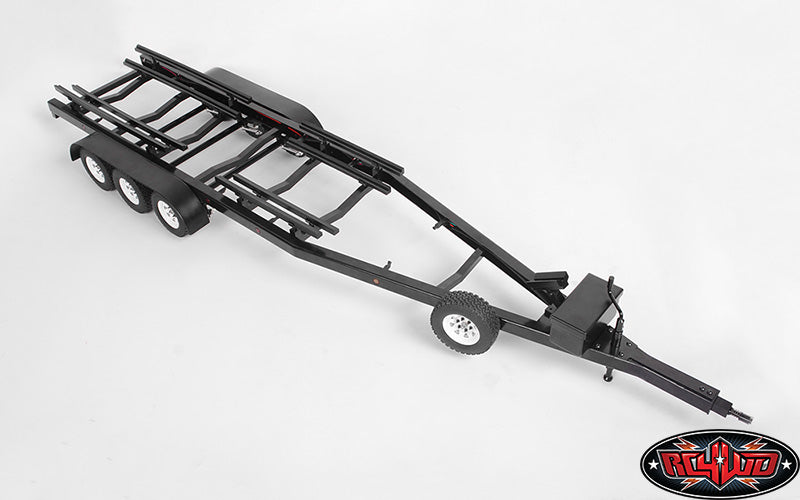 RC4WD BigDog triple axle boat trailer chassis detail