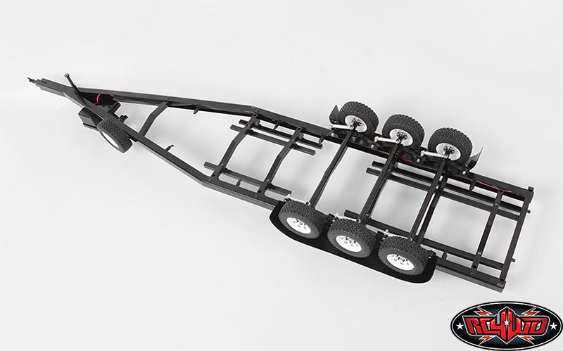 RC4WD BigDog boat trailer working jack and toolbox detail