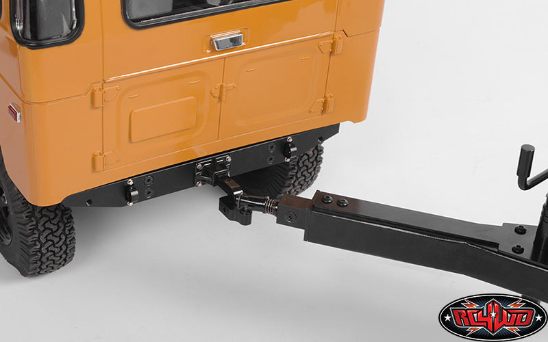 RC4WD BigDog boat trailer installed with scale tow vehicle