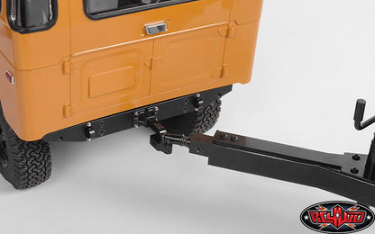 RC4WD BigDog boat trailer installed with scale tow vehicle